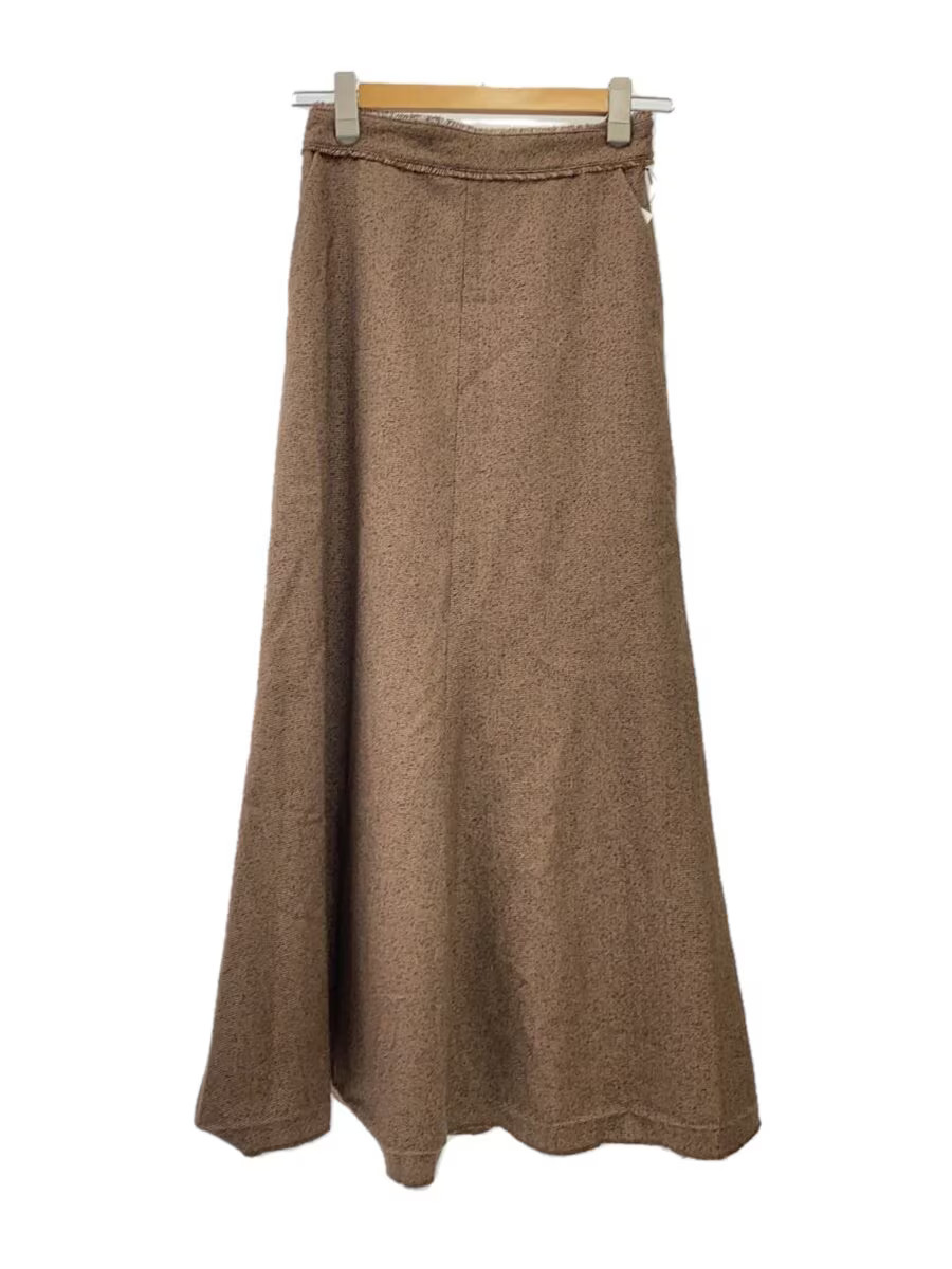 AMERI Long Skirt M Polyester BRW Solid 01320520590 - image 1