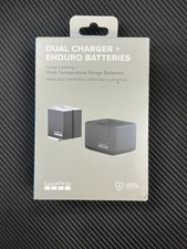 GoPro Dual Battery Charger and 2x Enduro Li-Ion Battery for HERO12/11/10/9 Black