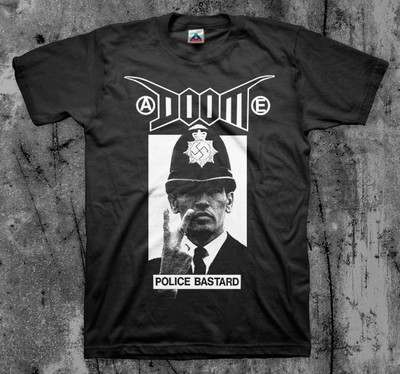 Doom 'Police Bastard' T Shirt | eBay