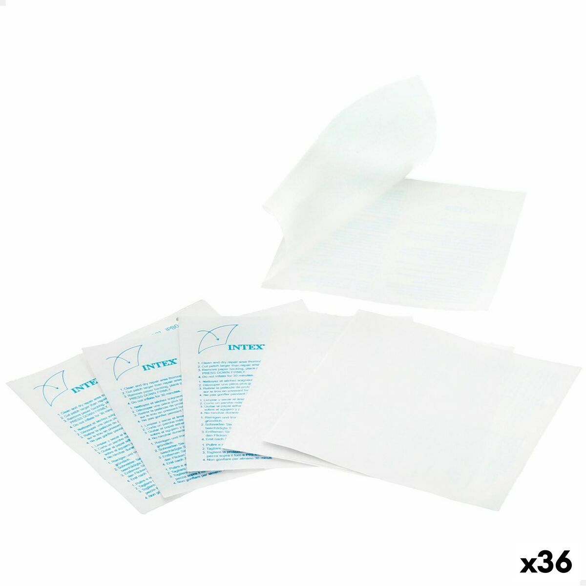 Kit de reparación Intex Hinchable 7 x 0,5 x 7 cm [36...