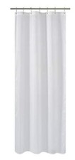 N Y HOME Fabric Shower Curtain or Liner 36 x 72 Inches Bath Stall Size with 2