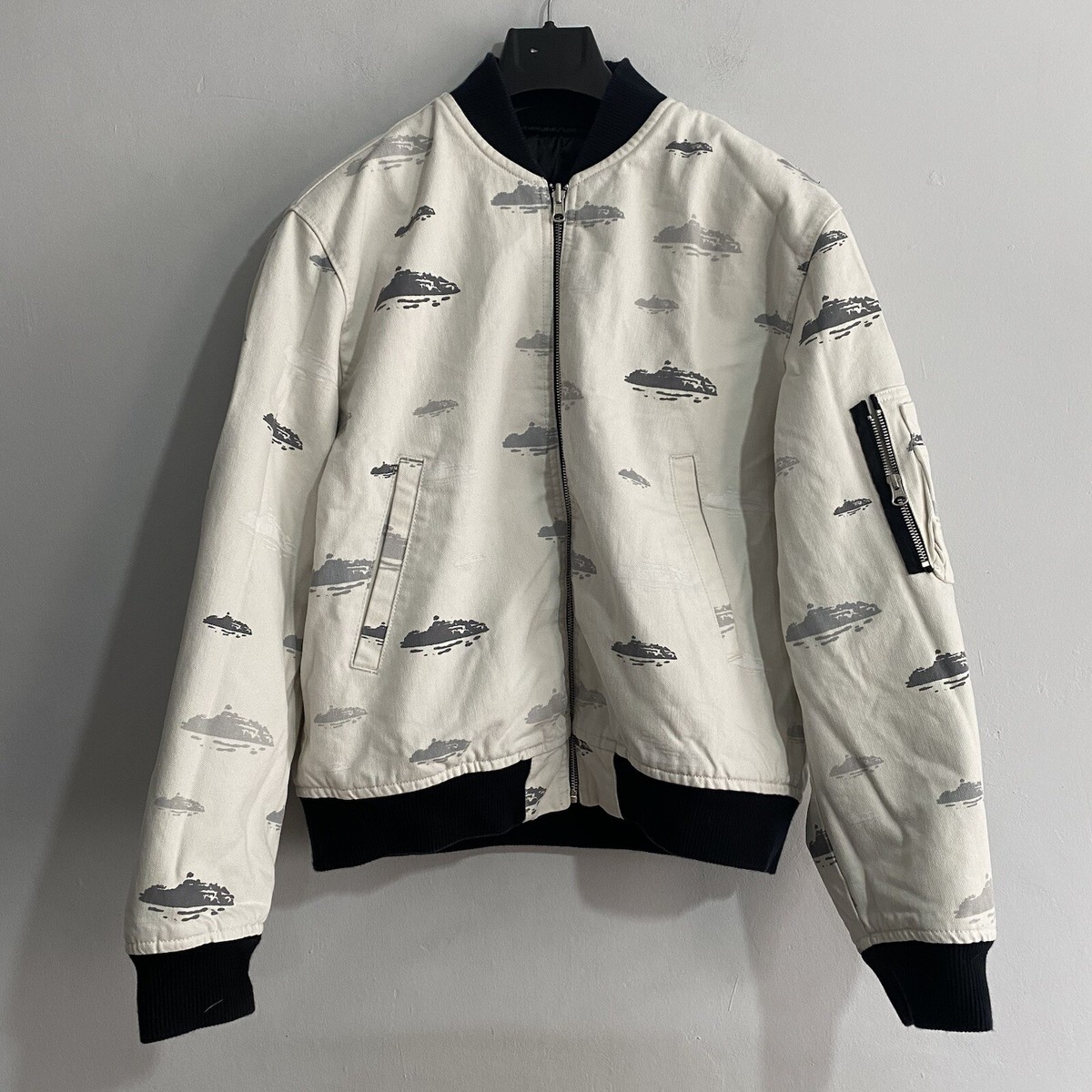 ジャケット・アウター M CORTEIZ REVERSIBLE BOMBER JACKET Corteiz Reversible Bomber Jacket – Offwhite/Black | eBay