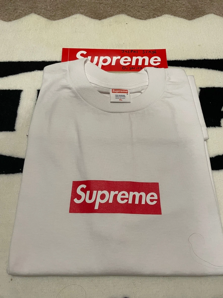 Original supreme box logo tee sales