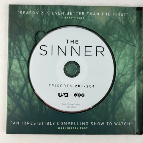 The Sinner Season 2 DVD For Your Consideration FYC USA TV PROMO Screener - Picture 2 of 4