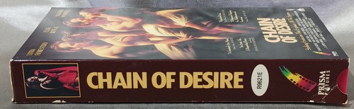 CHAIN OF DESIRE: Pre-Owned VHS Tape Malcolm McDowell 1993 - Imagen 4 de 6