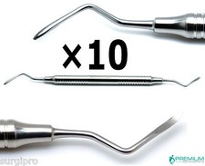 10&times; Dental 2-3 Heidbrink Root Tip Pick Elevators Surgical Instruments