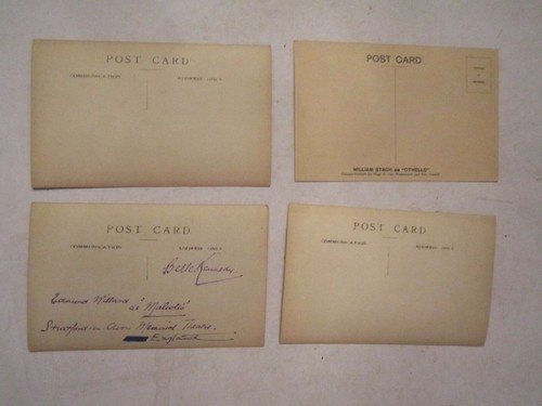 12 CARTOLINE FOTOGRAFICHE VINTAGE WILLIAM STACK, ATTORE COME "OTELLO" E ALTRO - OFC-1 - Foto 4 di 6
