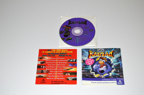 Rayman Big Box PC Spiel (1998 Special Edition) komplett Handbuch Einlagen RAR - Bild 4 von 11