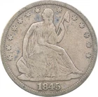 1845-O Seated Liberty Half Dollar *7592