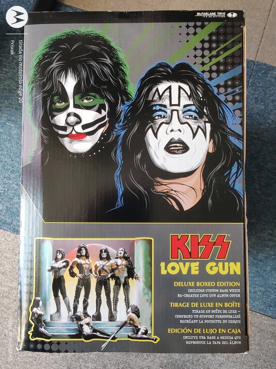 KISS Love Gun Deluxe Boxed Edition Figure Super Stage Rare