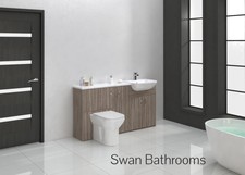 DRIFTWOOD BATHROOM FITTED FURNITURE 1600MM