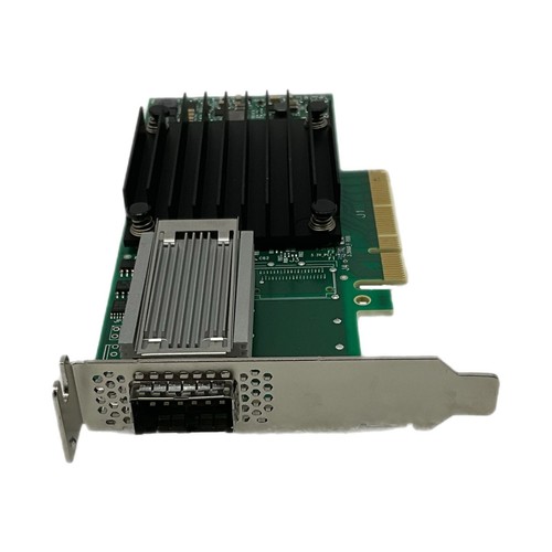 Mellanox MCX413A-GCAT Single Port 50GB QSFP28 ConnectX-4 EN PCIe x8 Network Card - Photo 2/7