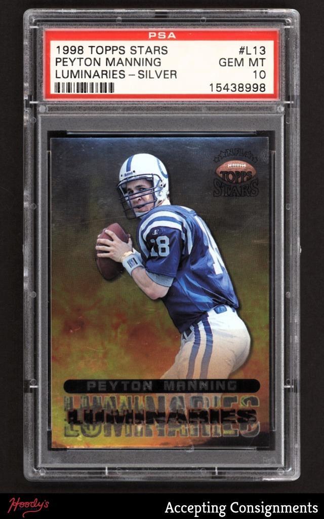 Peyton Manning Topps Stars Luminaries #L13 Luminaries-Silver