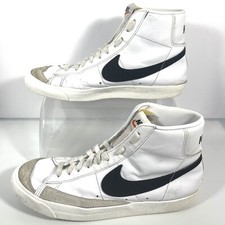 Nike Blazer Mid '77 Vintage White/Black Sneakers Men Size 8