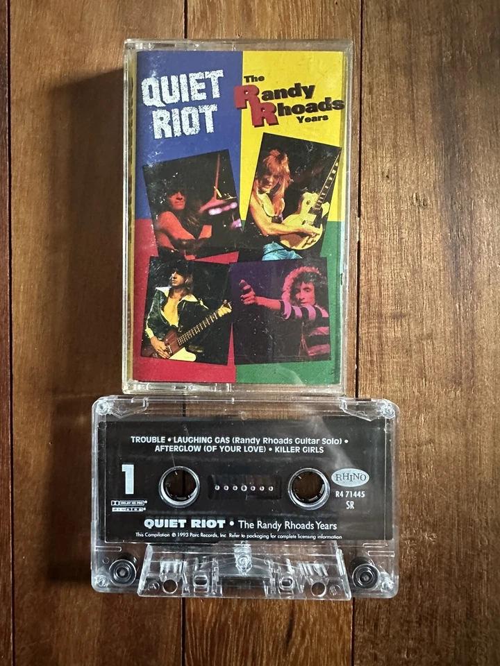 The Randy Rhoads Years by Quiet Riot (Cassette, Oct-1993, Rhino Tested R4 71445 - Image 4 of 4