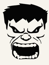 Incredible Hulk Vinyl Decal Die Cut Sticker Car Truck Laptop Marvel Comics Incredible Hulk Vinyl Decal Die Cut Sticker Car Truck Laptop Marvel Comics
