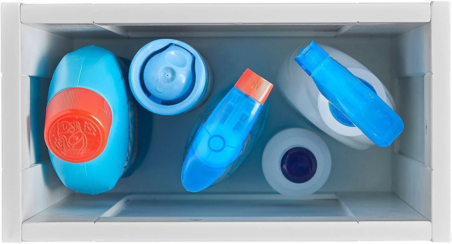 Slimline Wooden Multi purpose Bathroom Storage Unit With Lid Toiletry