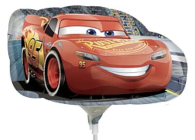 Anagram 35373 Mini Cars 3 10  Foil Balloon NEW! FREE SHIPPING!