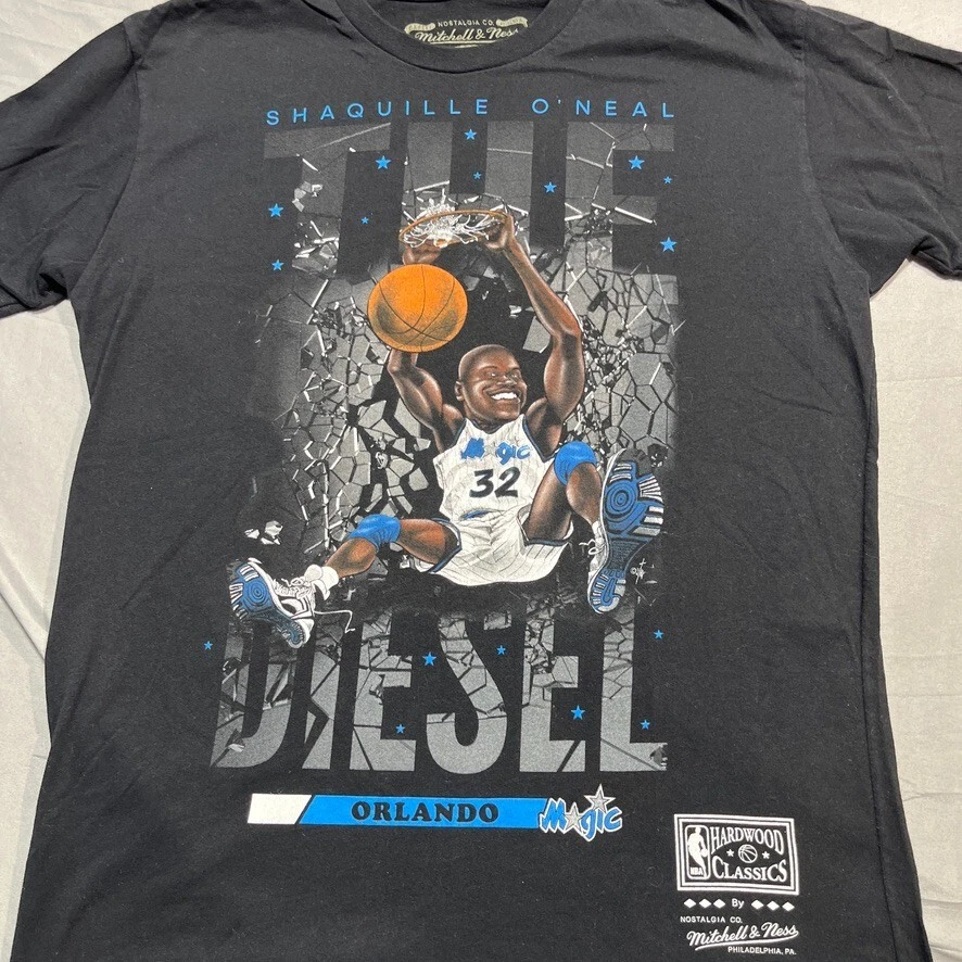 Shaquille O'Neal Shaq Orlando Magic Vintage T Shirt Mitchell & Ness Mens Medium - Image 3 of 4