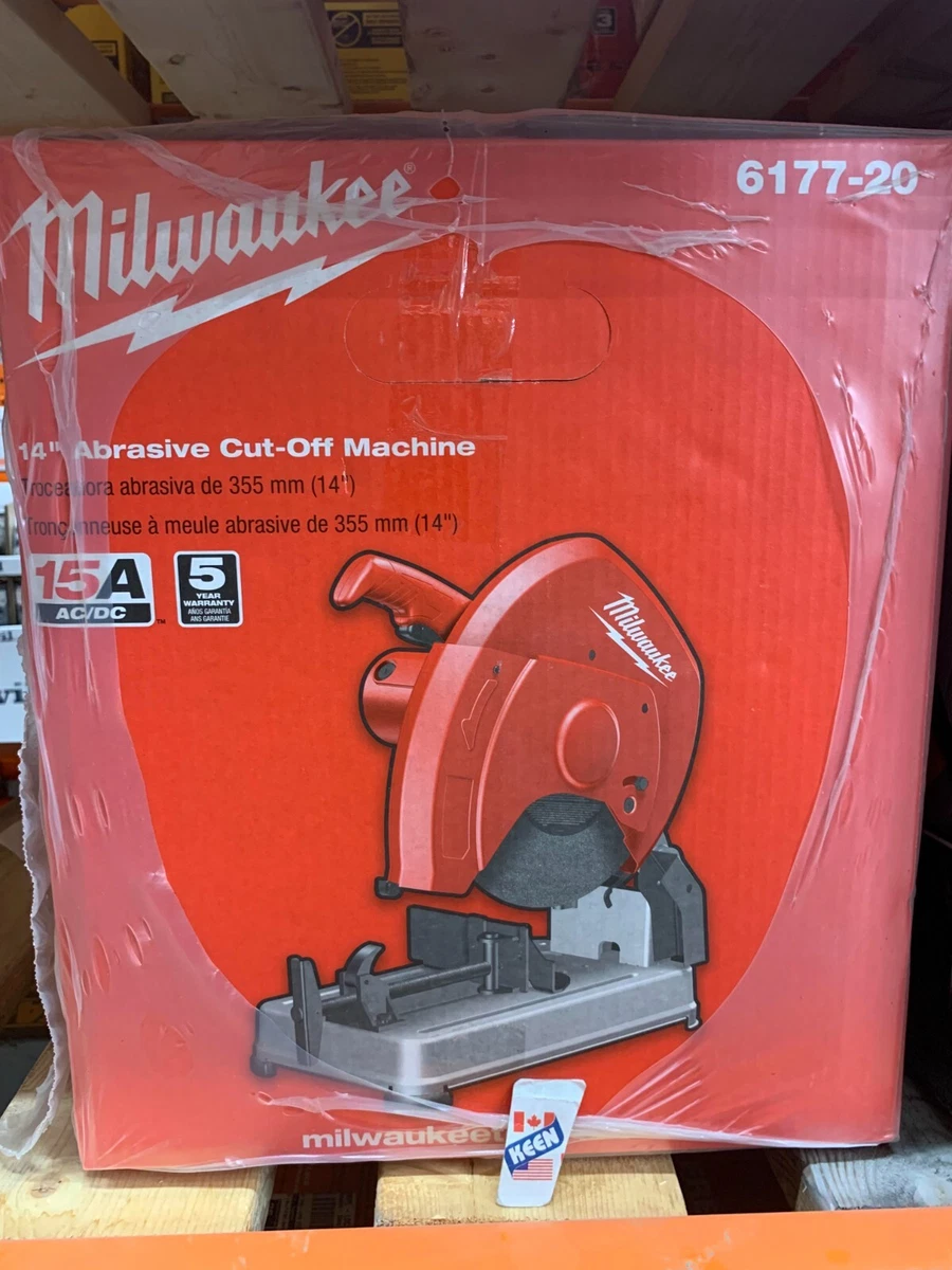 Milwaukee CANADA 14 Inch 15 Amp Abrasive Chop Saw corded 120V
