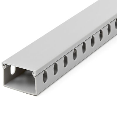 StarTech Open Slot Cable Raceway with Cover, 1-1/2''(38mm)W 