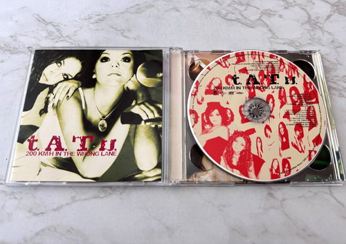 T.A.T.U. 200 KM/H In The Wrong Lane CD/DVD DELUXE ED. JAPAN IMPORT! w/Slipcase! - Picture 2 of 11