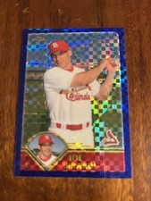 Joe Girardi Cardinals 2003 Topps Chrome #341 X-fractor SN 32/57 NrMt-Mint