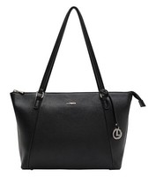 L.Credi Michaela Shopper Shopper Schultertasche Tasche Black Schwarz Neu