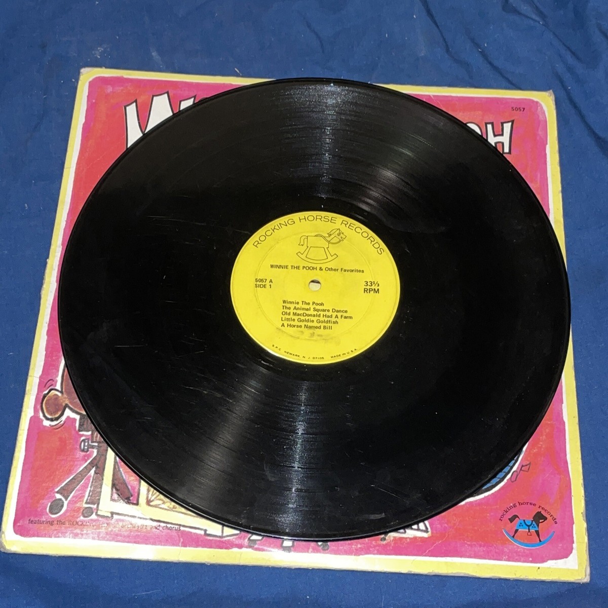 winnie the pooh レコード Winnie The Pooh & Other Animal Favorites - LP Rocking Horse