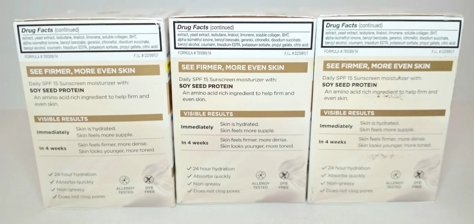 SEE PICS FOR EXP DATE 3x L'Oreal Age Perfect Anti-Sagging+Even Tone Moisturizer  - Image 4 of 4