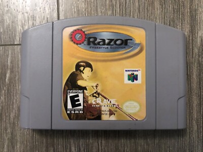 Authentic Razor Freestyle Scooter Nintendo 64 N64 Cart Only
