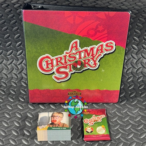 2024 CRYPTOZOIC A CHRISTMAS STORY 40TH ANN 72-CARD BASE SET +BINDER +B1 +WRAPPER - Picture 3 of 10