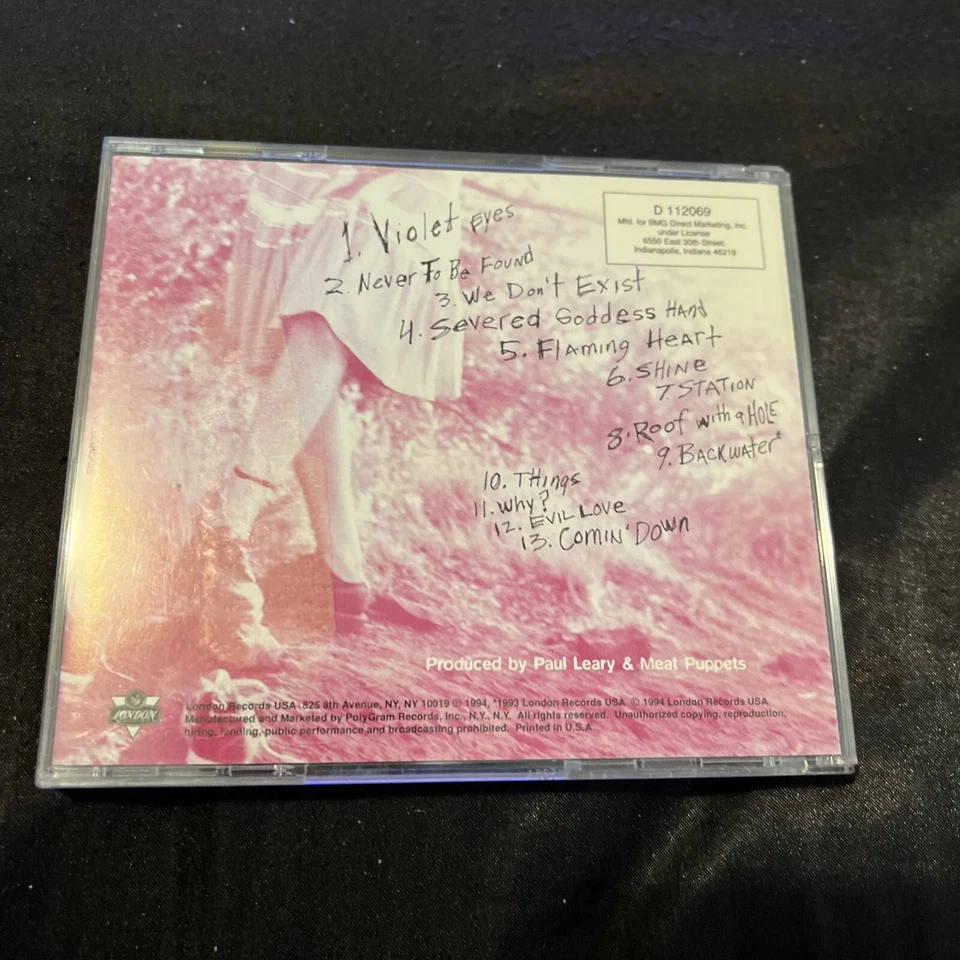 Meat Puppets CD Too High to Die Album 1994 London Records BMG Club Issue Foto 2 de 3