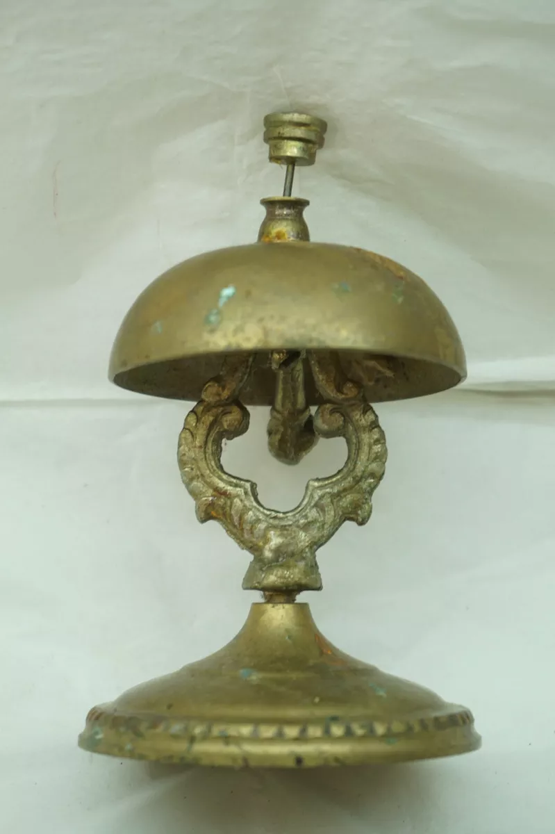 Antique on sale desk bell