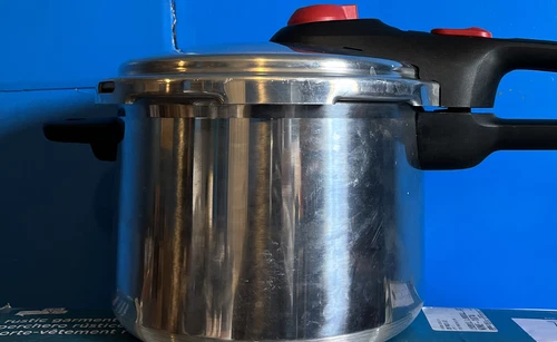 Tefal SECURE 5 NEO V2 pressure cooker pot lid stainless steel 6 liters P25307-image