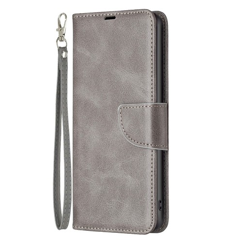 For Samsung Galaxy S25 5G Lambskin Texture Pure Color Flip Leather Phone Case - 第 3/6 張圖片
