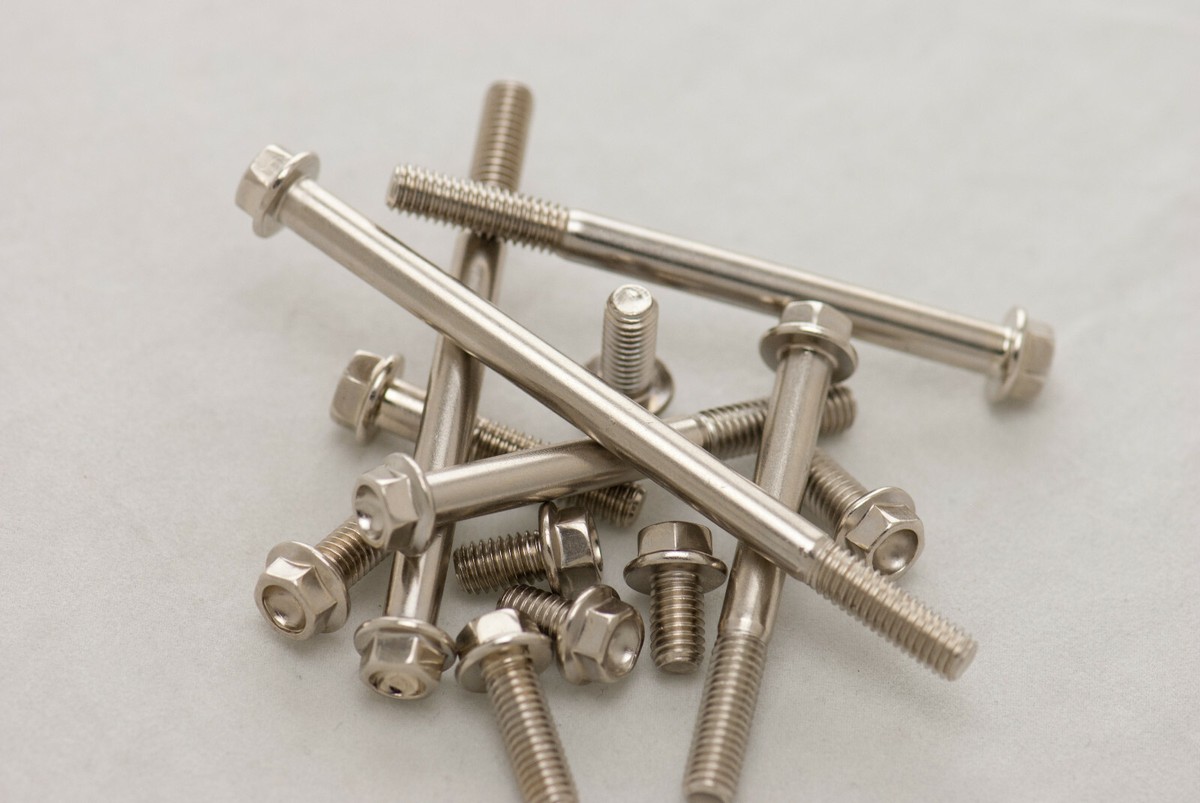 ENGINE Bolt Kit For 2001-2008 Suzuki RM250 | Works Nickel Showroom Appearance!! - Foto 8