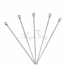 30pcs Stainless Steel Spinner Shaft Spinner Lure Making Wire Bending Forming
