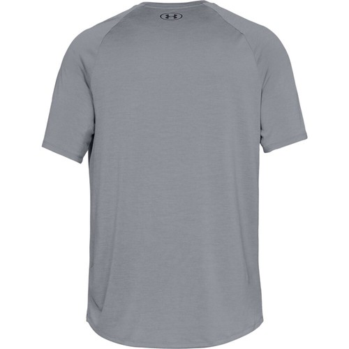 Under Armour 1328190 Men's Tech 2.0 V-Neck Short Sleeve T-Shirt, Steel, Large - Picture 2 of 2