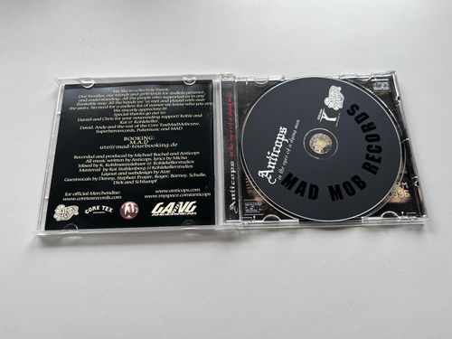 ANTICOPS - In The Eyes Of A Dying Man CD Mad Mob Records 2006 Hardcore - Bild 3 von 5