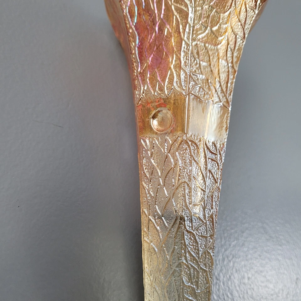 Jarrón antiguo automóvil 8" iridiscente BENTLEY PACKARD CADILLAC 1910s 20s 30s Foto 4 de 4