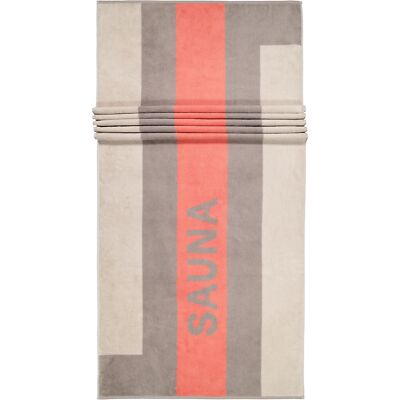 Cawö Saunatücher Sauna 232 sand - 33 Beige NEU & OVP