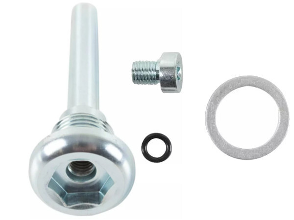 4pcs Bouchon Vis Vidange Moteur M18x1.5 986833 Pour Volvo - Joints Inclus Argenté