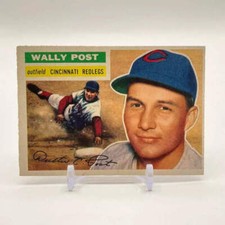Wally Post 1956 Topps #158 Cincinnati Redlegs EX #2