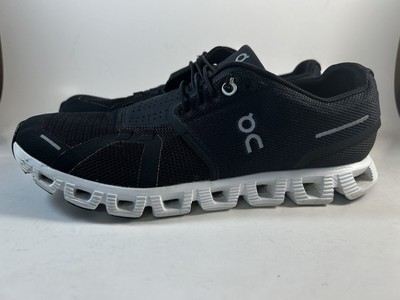 On Cloud 5 Womens 8.5 Shoes Black Running Walking Sneaker Athletic Gym