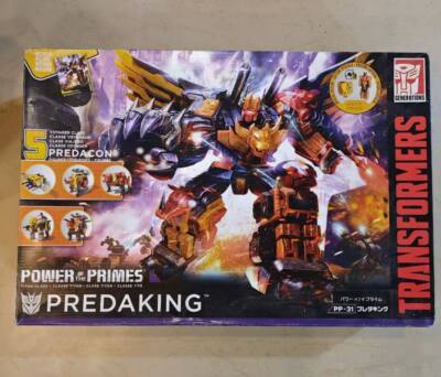 IN BOX Hasbro Transforms Predaking Power of The Primes New in Box ...