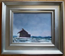 WOLF KAHN LISTED Important NY NEW YORK VT GERMANY ABSTRACT LANDSCAPE BARN MODERN