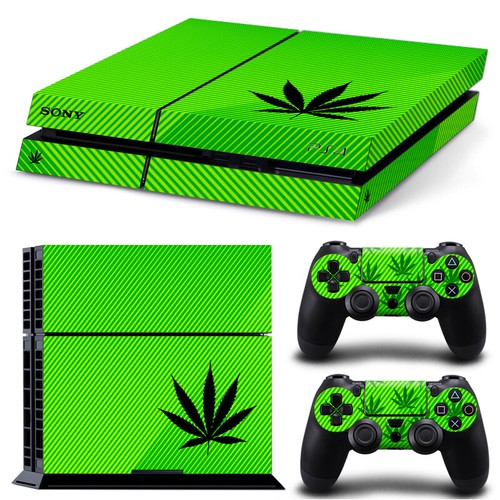 Vinyl Skin Cover Decal Sticker for Sony Playstation 4 PS4 Console + 2 Controller - Picture 5 of 16