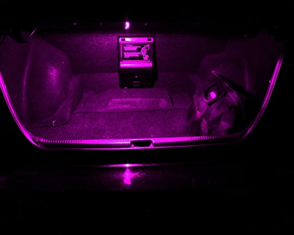8 x ультра розовый интерьер светодиодные лампы пакет для 2005 - 2007 Ford Freestyle + инструмент - Изображение 3 из 4