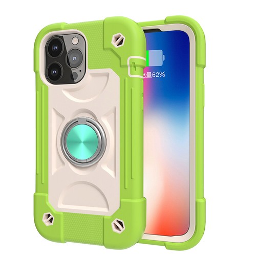 For iPhone 16 15 14 13 12 11 XS Shockproof Case Cover + Metal Ring Phone Stand - Picture 17 of 24